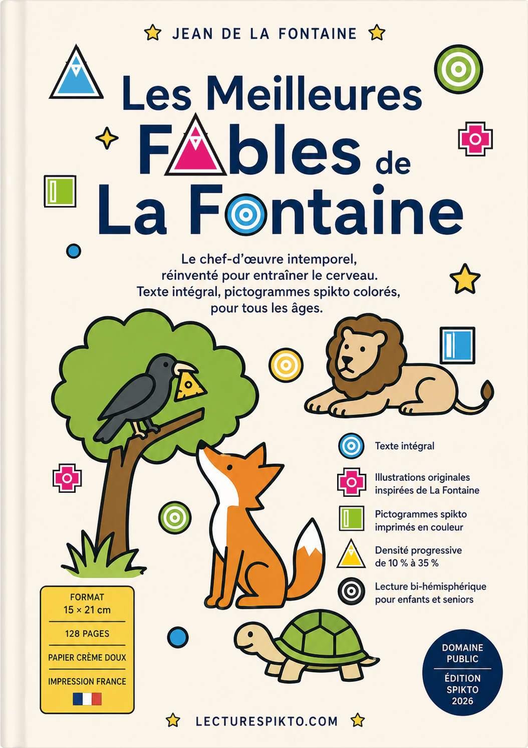 Les Meilleures Fables de La Fontaine — édition spikto